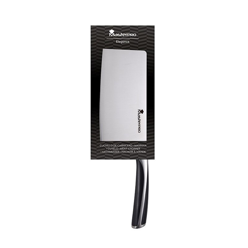 Hakmes 17 cm RVS hakbijl met ergonomisch heft — afbeelding 3