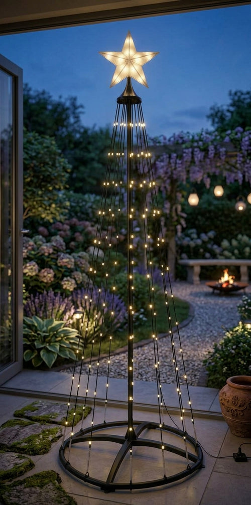 Kerstboomverlichting voor vlaggenmast – 210 cm, 370 LED