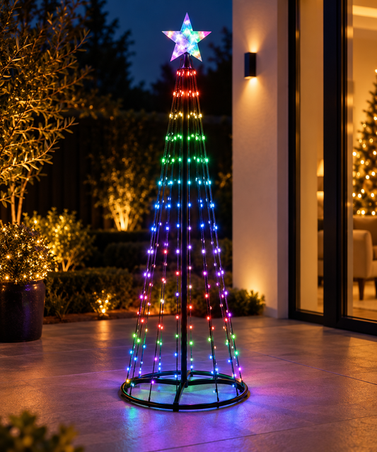LED-kerstboom kiezen: hoogte, lichtkleur en uitvoering