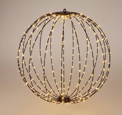 Lichtbol kerst 60 cm met 400 warmwitte LED's