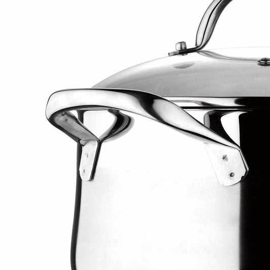 RVS pannenset Gourmet 8-delig inductie vaatwasserbestendig — afbeelding 2