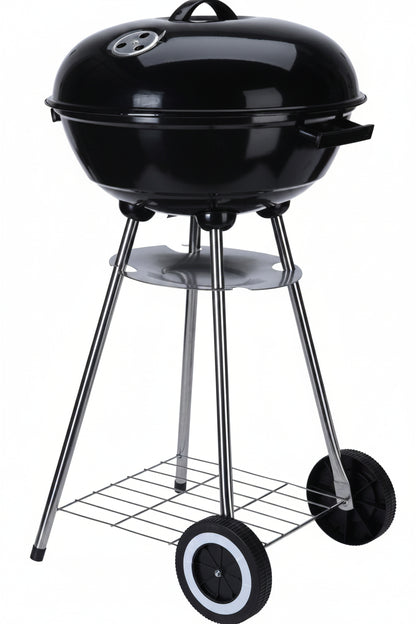 Houtskoolbarbecue Op Wielen - 46Cm