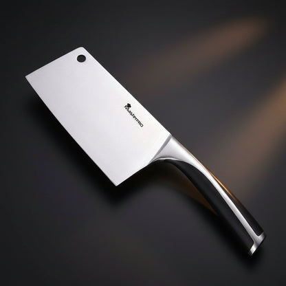 Hakmes 17 cm RVS hakbijl met ergonomisch heft