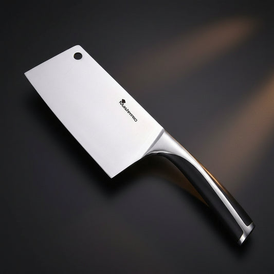 Hakmes 17 cm RVS hakbijl met ergonomisch heft