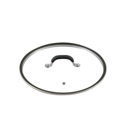 Bergner Midnight RVS Soeppan met Deksel, 28 cm, 9,5 L