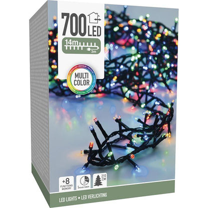 Kerstverlichting buiten 14 m met 700 multicolor LED – foto 3