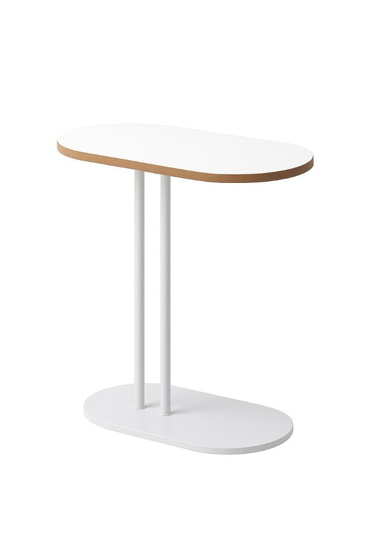 Scandinavische bijzettafel Nordic wit 58 cm