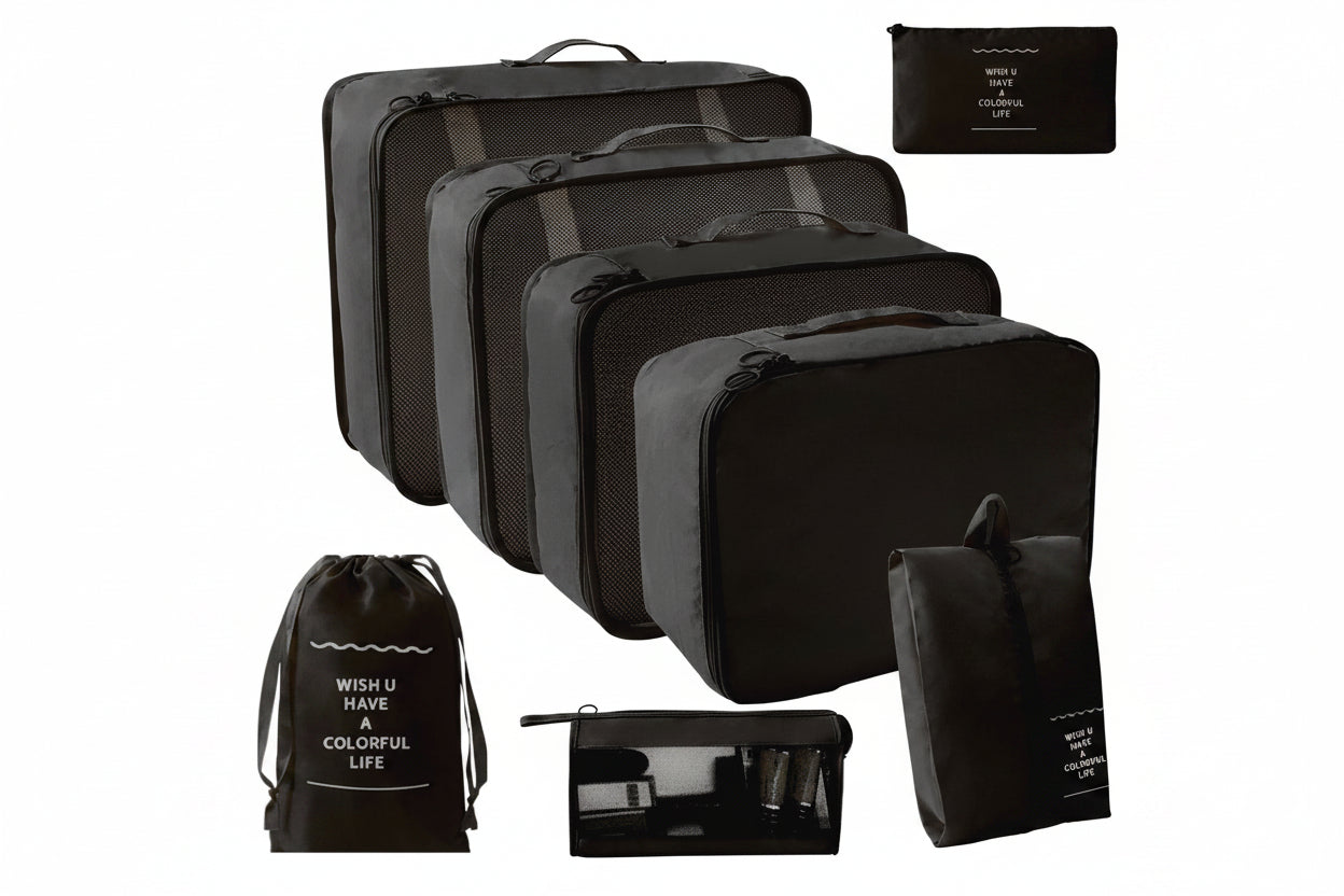 Ceruzo Packing Cubes - Reisorganizers - Set Van 8