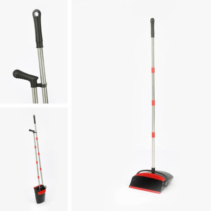 Stoffer en blik met extra lange steel, 145 cm