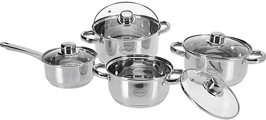 Pannenset Maestro 8-delig RVS inductie PFAS-vrij