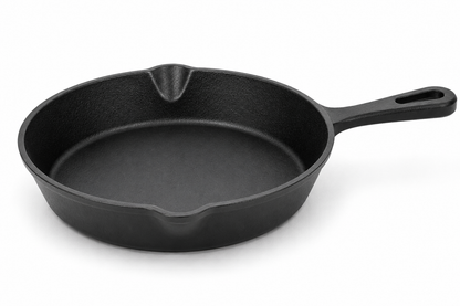 BBQ koekenpan gietijzer met schenktuiten — afbeelding 4