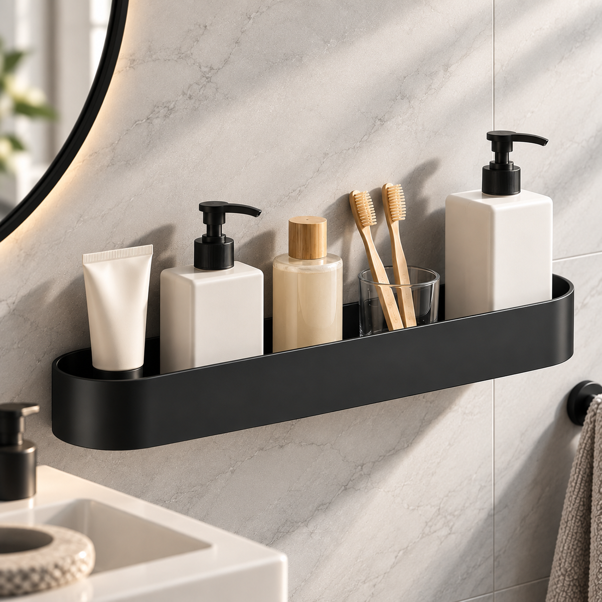 PIVATA premium wandplank zonder boren 50 cm
