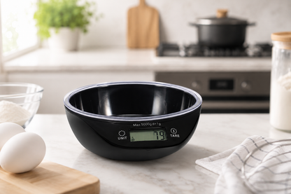 Digitale keukenweegschaal met mengkom tot 5 kg — afbeelding 2