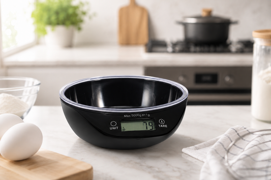 Digitale keukenweegschaal met mengkom tot 5 kg — afbeelding 2
