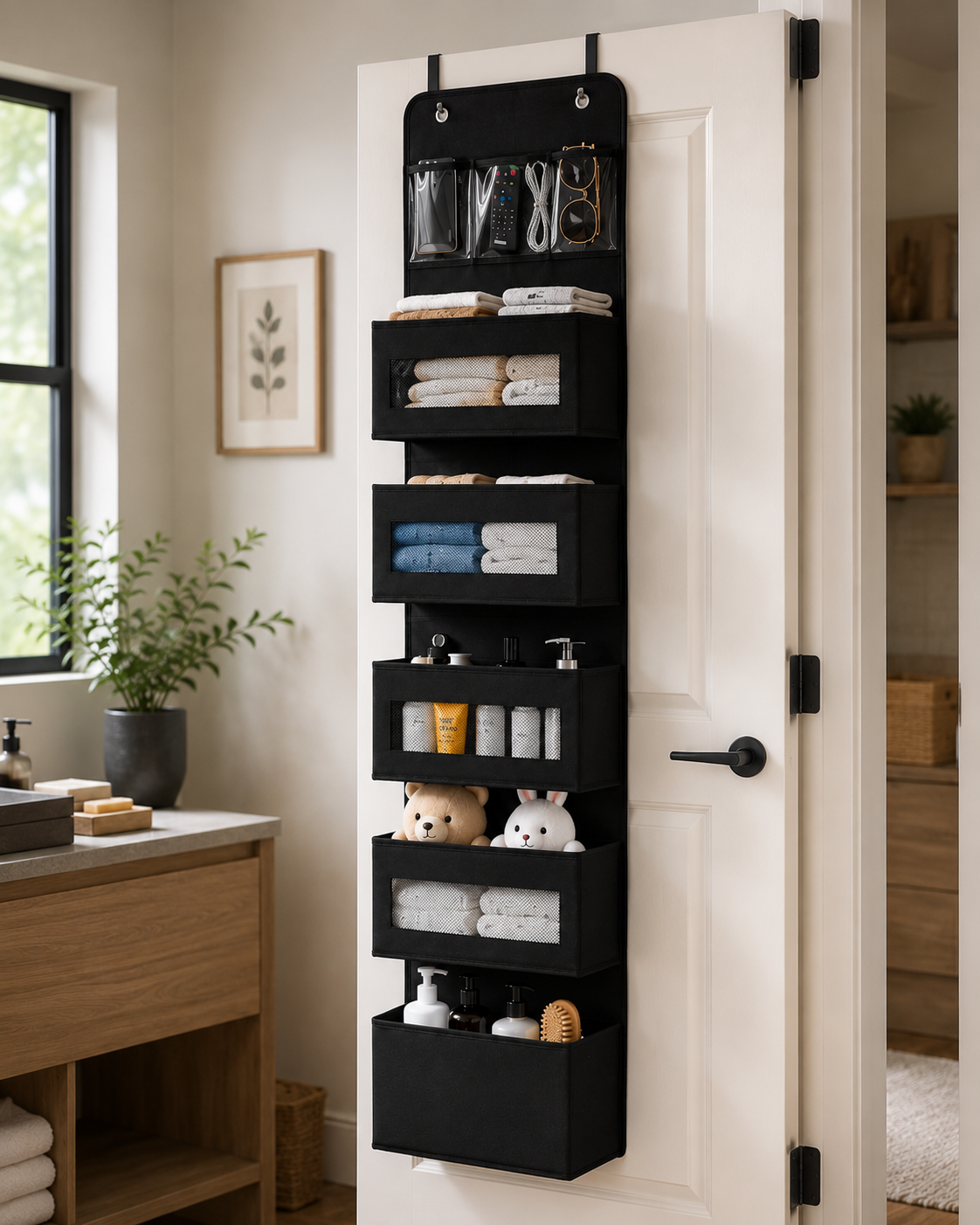 Deurorganizer 5 Vakken — Voor Deur of Wand