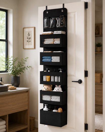 Deurorganizer 5 Vakken — Voor Deur of Wand