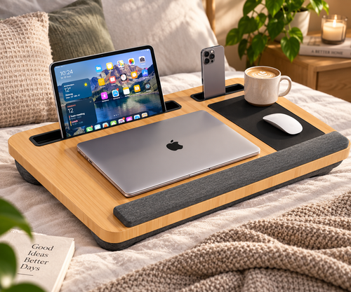 Laptopkussen / Schoottafel voor Bank en Bed