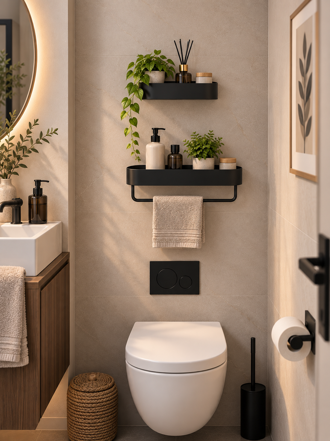 PIVATA wandrek duo set in modern interieur