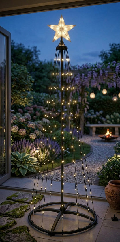 Kerstboomverlichting voor vlaggenmast – 300 cm, 550 LED