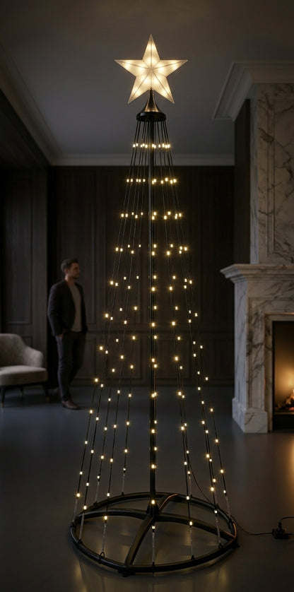 Kerstboomverlichting voor vlaggenmast – 300 cm, 550 LED